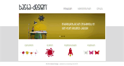 Desktop Screenshot of basta-design.com